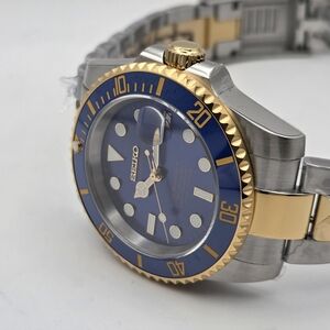 New 40mm Custom SeikoMod Automatic Dive Watch Bluesy